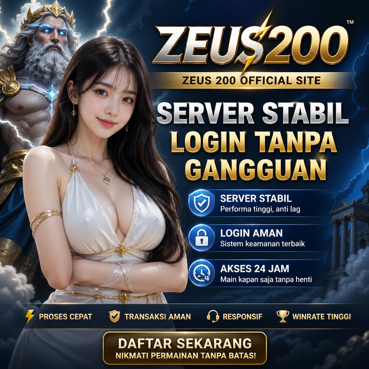 ZEUS200 † ZEUS 200 Official Site Server Stabil Login Tanpa Gangguan